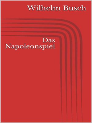 cover image of Das Napoleonspiel